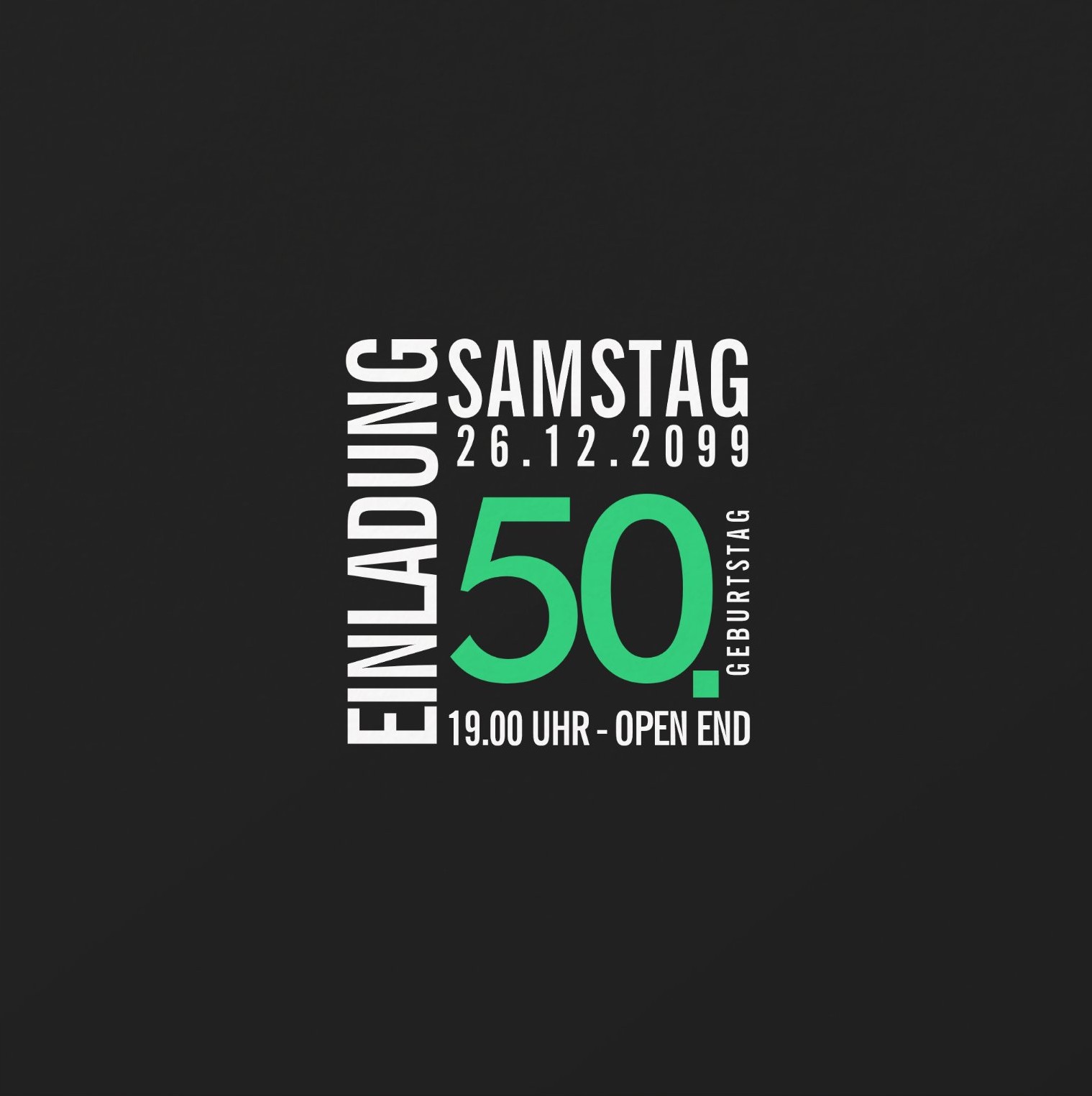 Geburtstagseinladungen-Einladungskarten Geburtstag