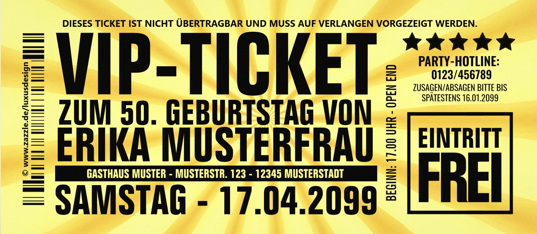 VIP Einladungskarten